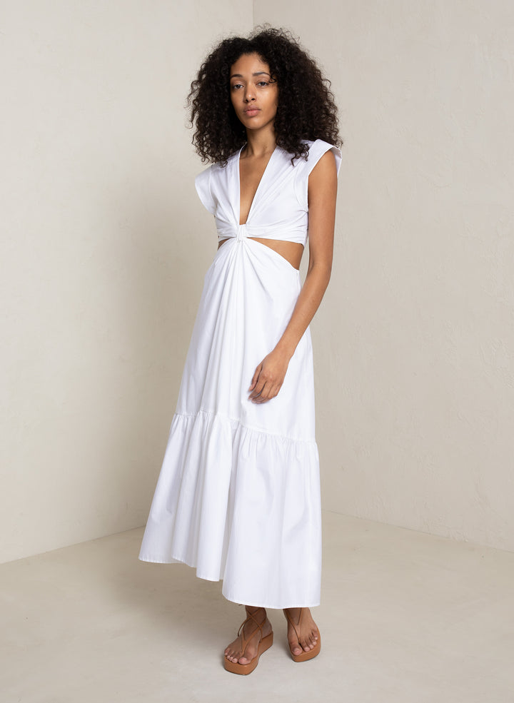 Alexandria Cotton Midi Dress