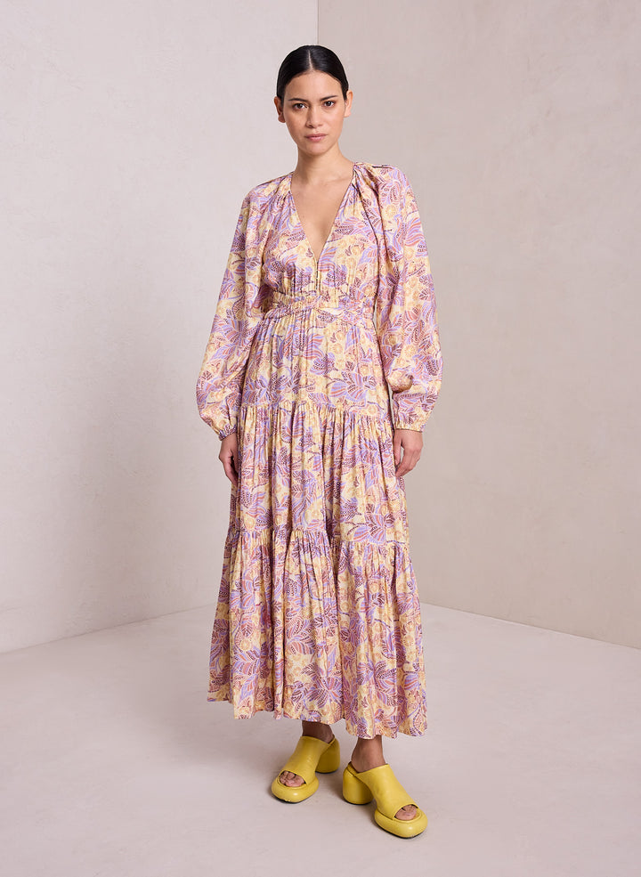 Iman Cotton Midi Dress