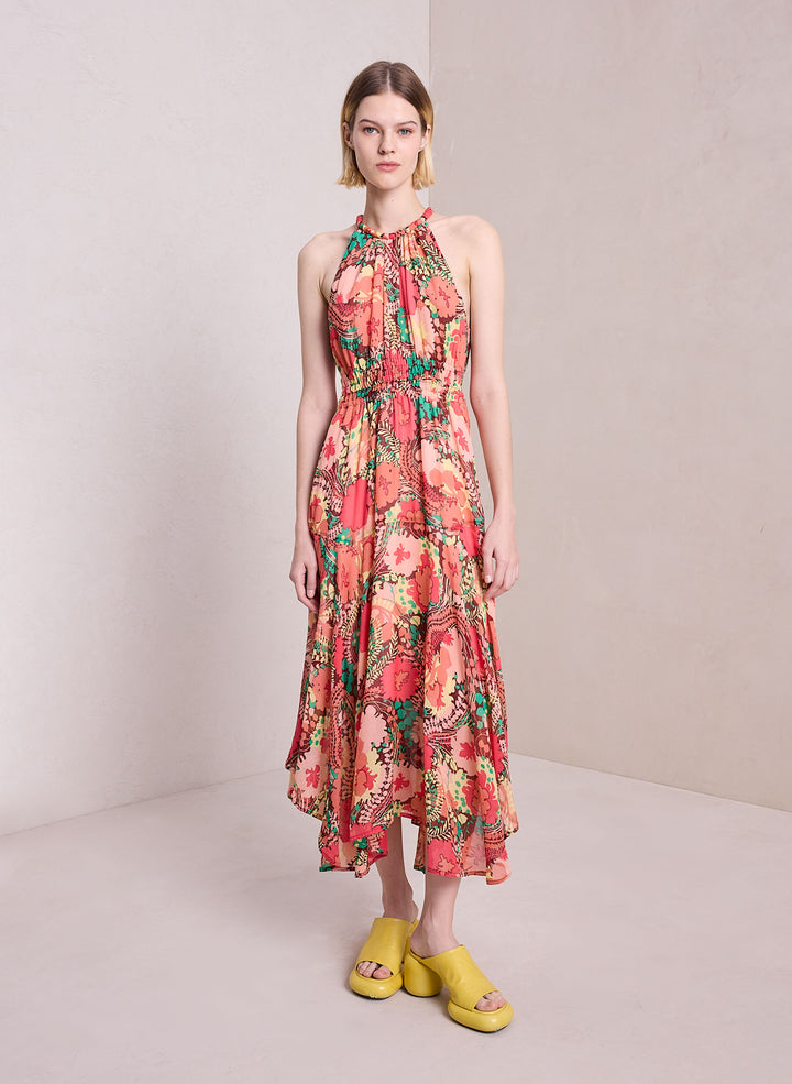 Ellie Silk MIdi Dress